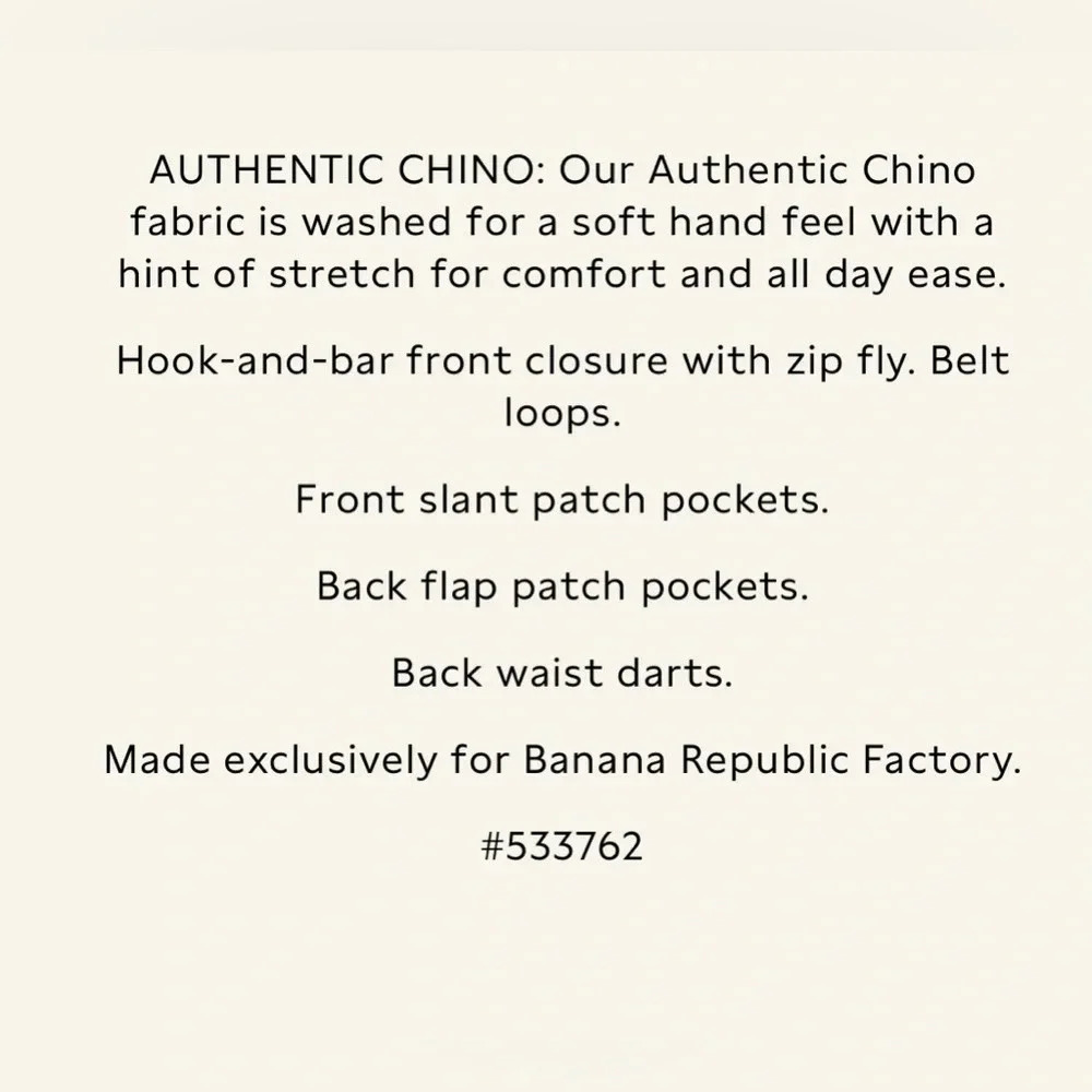 Banana Republic Authentic Chino Short - Picture 10 of 12
